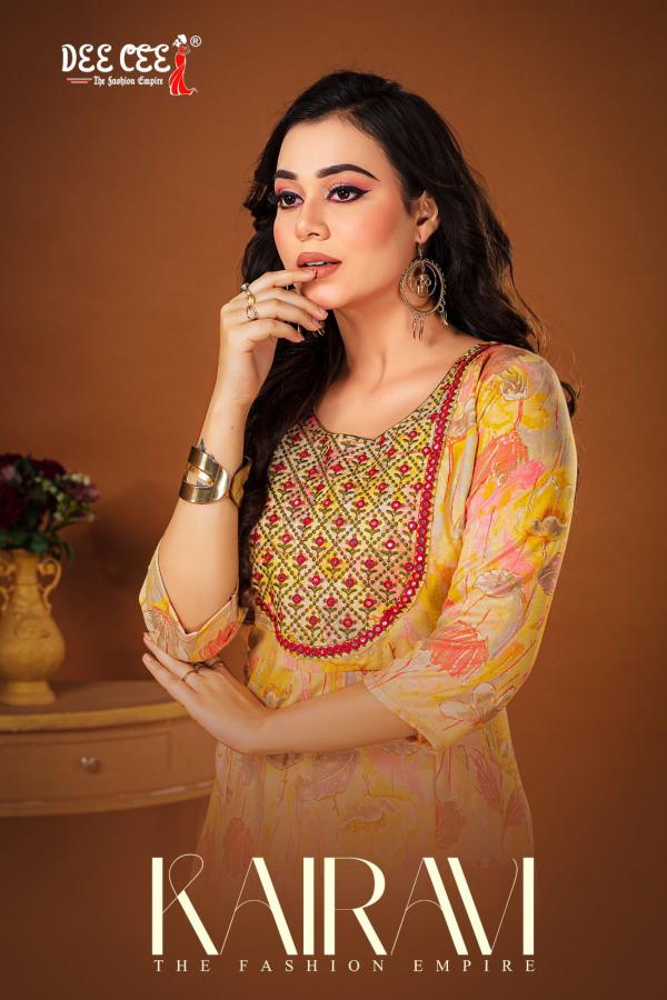 Deecee Kairavi Vol 1 Long Anarkali Kurti Collection